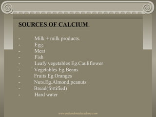 Calcium and phosphorus metabolism /dental courses