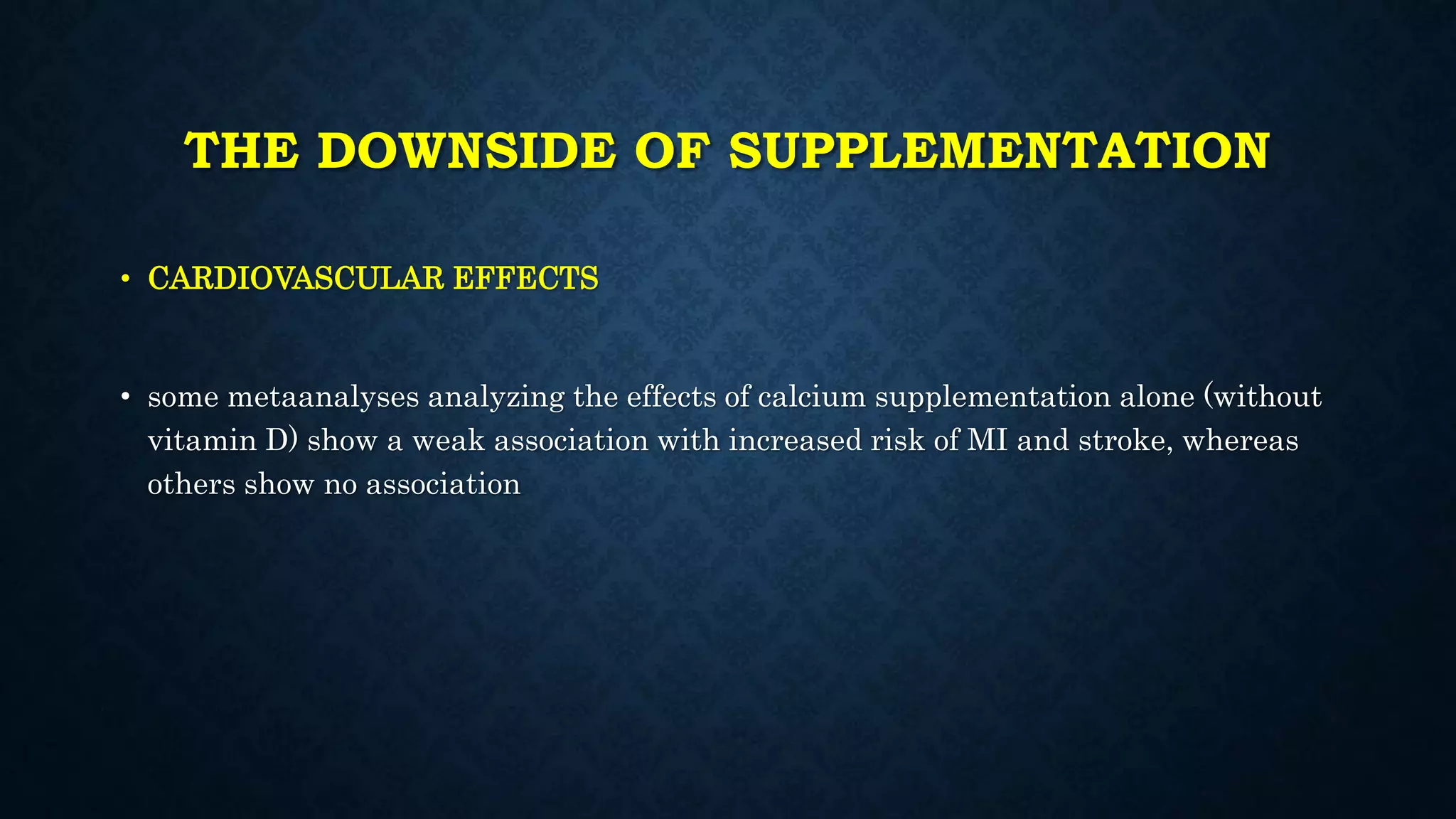 CALCIUM AND VITAMIN D IN PREVENTION OF OSTEOPOROSIS | PPTX