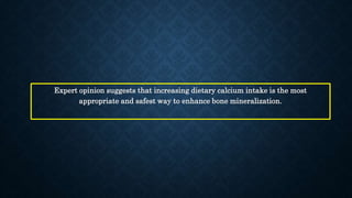 CALCIUM AND VITAMIN D IN PREVENTION OF OSTEOPOROSIS | PPTX