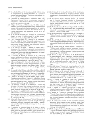 Calcium and vitamin d supplementation in men | PDF