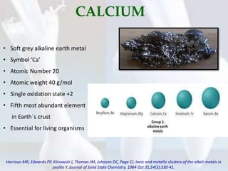 Calcium metabolism | PPTX