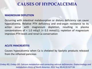 Calcium metabolism | PPTX