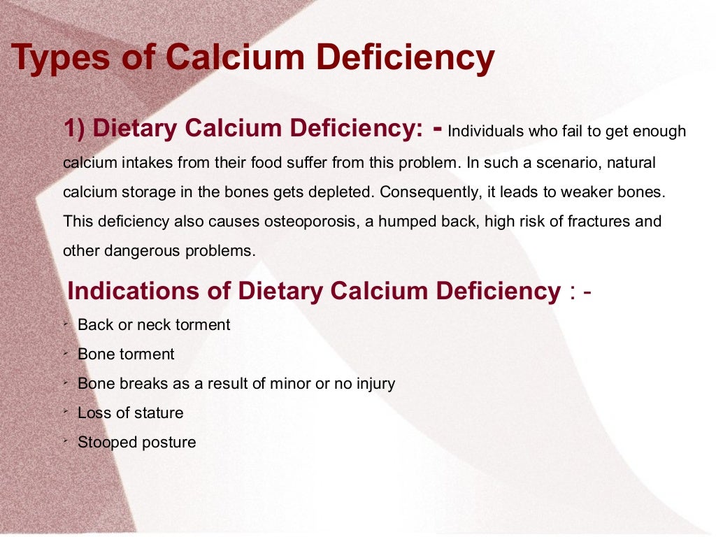 Calcium supplements facts sheet