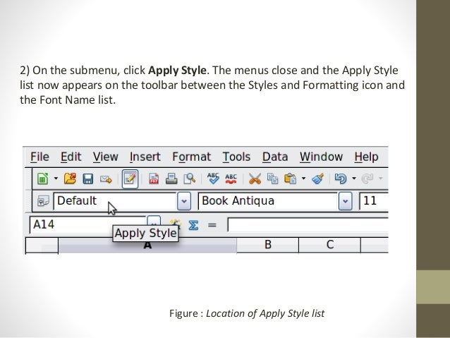 libre office calc lesson 3 working with templates styles and graphs