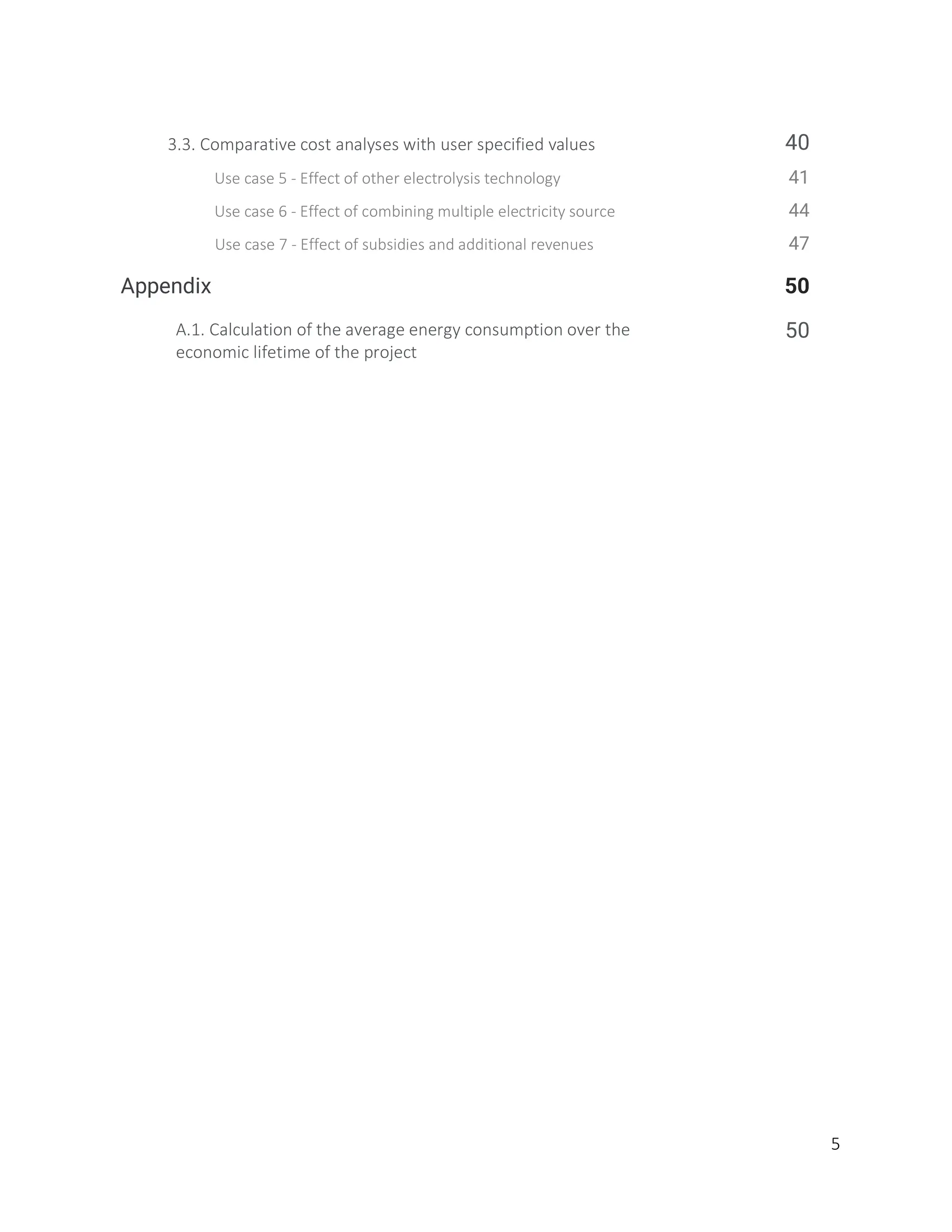 Levelised Cost of Hydrogen (LCOH) Calculator Manual | PDF