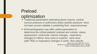 Preload Fluids Hemodynamic Echocardiography Calculation.pptx