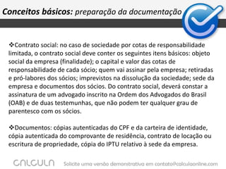 Como formalizar meu negócio?