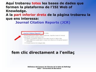 Com calcular el quartil d\'una revista