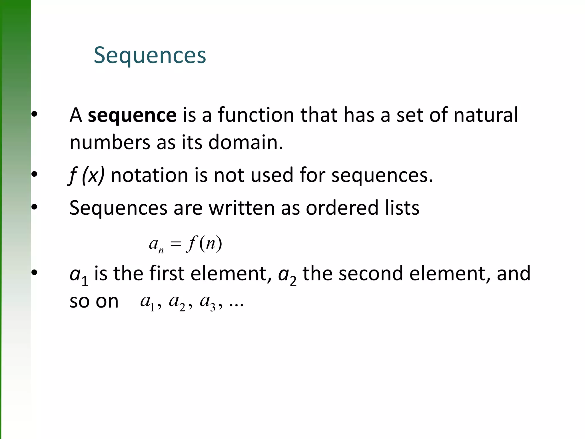 Calculas sequence and series | PPTX