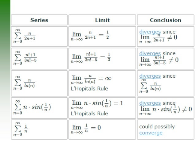 calculas sequence and series sequences and series