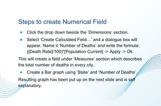 Calculated Fields in Tableau | PPTX