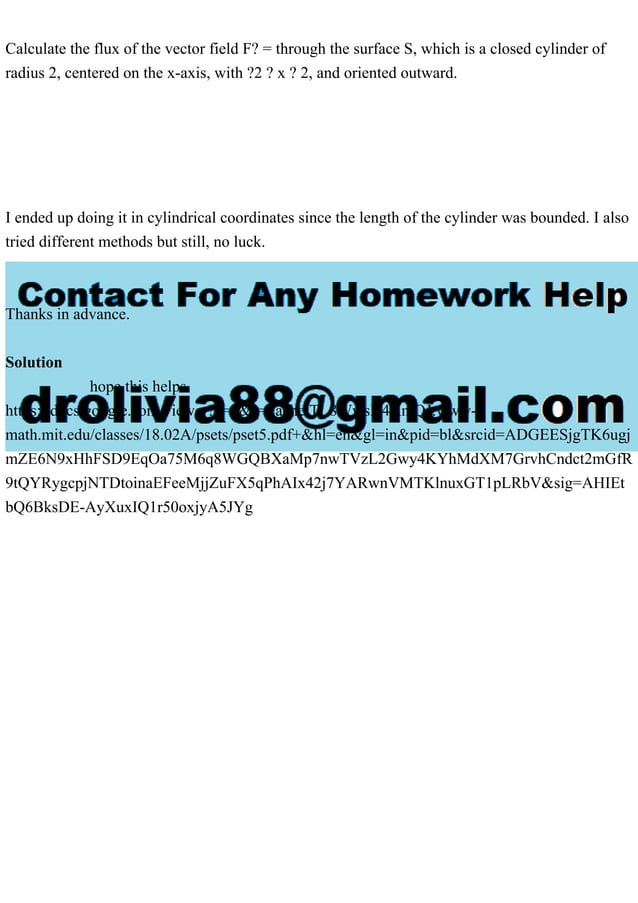 Calculate the flux of the vector field F =x,y,z through the surfa.pdf