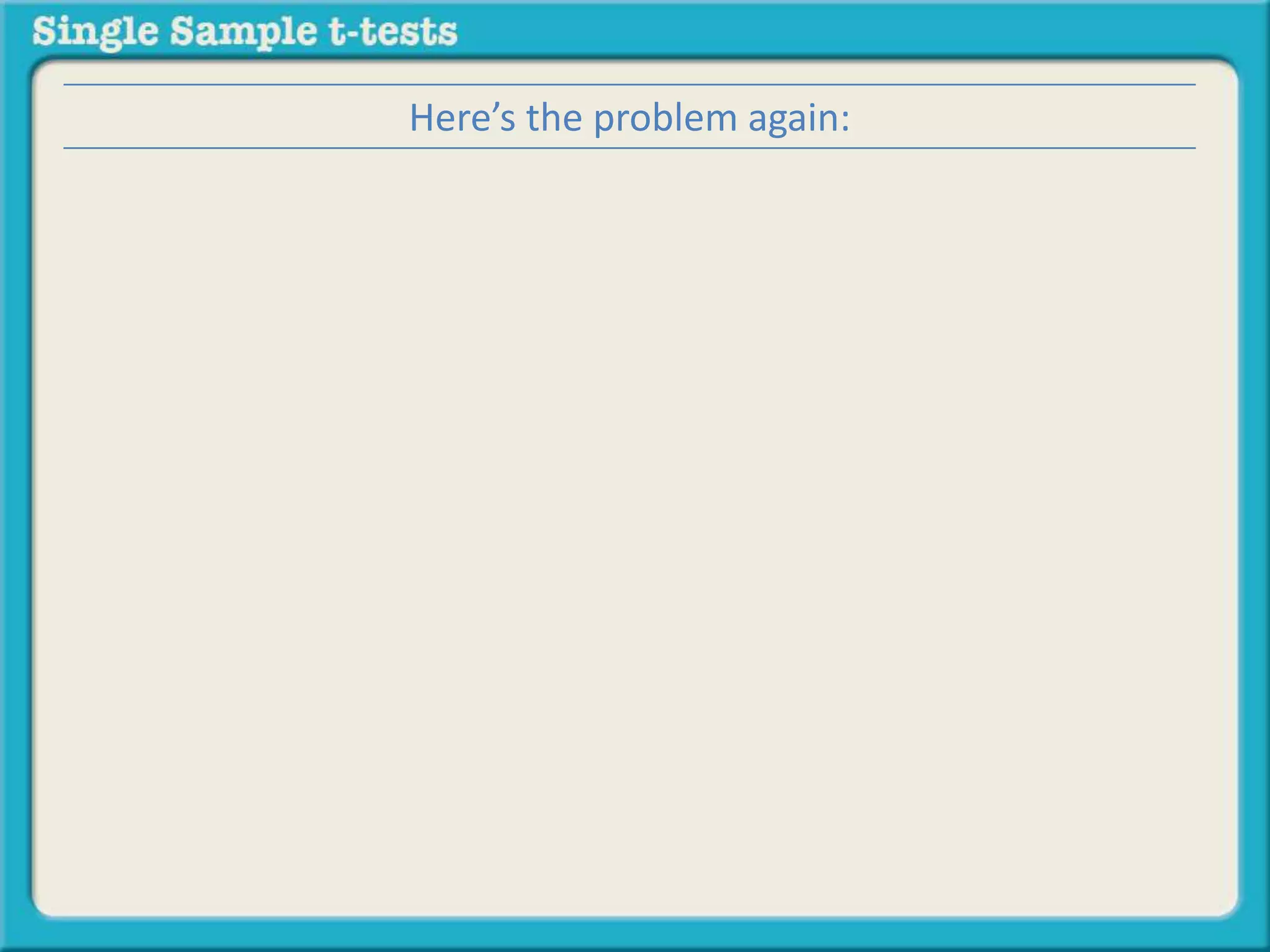 Here’s the problem again:
 