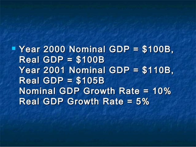 calculating gdp how to calculate nominal gdp