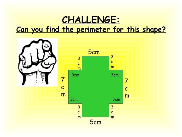 Calculating perimeters