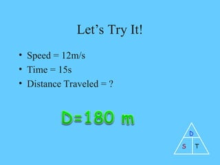 Calculating speed time and distance (3).ppt