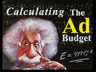 The
AdBudget
Calculating
 