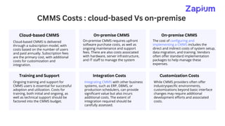 Calculating the ROI of a CMMS System - Zapium | PDF