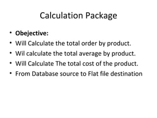 Calculation Package ,[object Object],[object Object],[object Object],[object Object],[object Object]