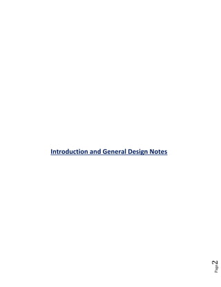 Page2 
Introduction and General Design Notes 
 