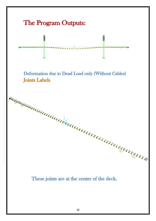 Calculation note suez canal cable stayed bridge