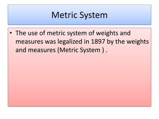 Metric Calculation Methods Calculation of dosage & metric system | PPTX