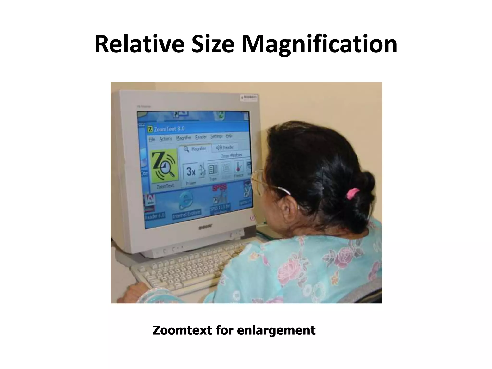 Calculation of magnification in low vision | PPTX