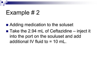 Calculation of medication in Pediatric., walaa.ppt