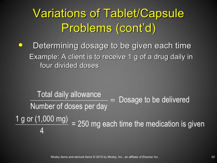 valium iv dosage calculation examples