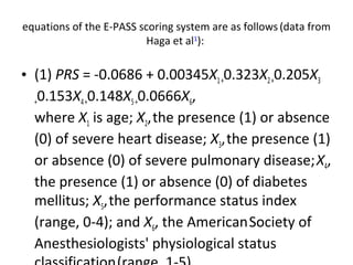 Calculations of risk scores | PPT