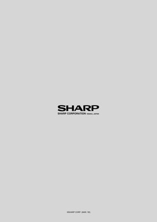©SHARP CORP. (MAR. '05)
 