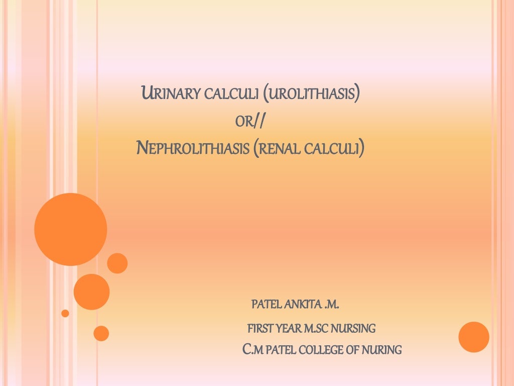 Calculi