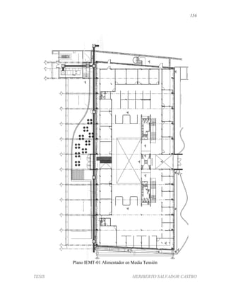 156
TESIS HERIBERTO SALVADOR CASTRO
Plano IEMT-01 Alimentador en Media Tensión
 