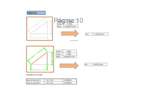 Calculo de area tributaria