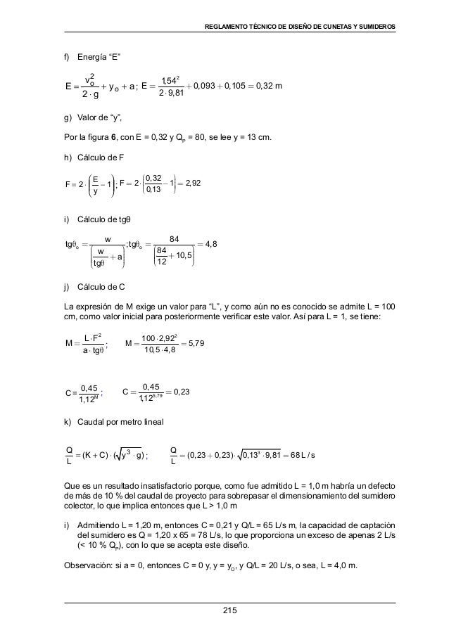 Calculo De Cordon