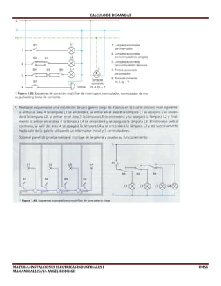 CALCULO	DE	DEMANDAS	
MATERIA:	INSTALCIONES	ELECTRICAS	INDUSTRIALES	I																																																																																																																							UMSS	
MAMANI	CALLISAYA	ANGEL	RODRIGO 
 