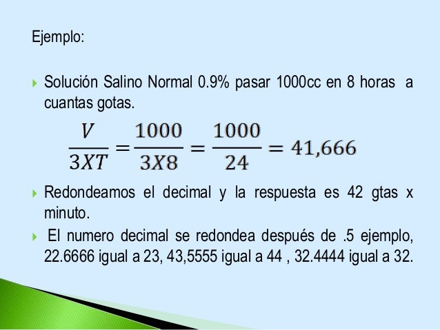 Como Sacar El Goteo De Una Solucion