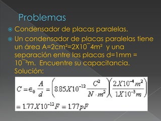 Calculo de capacitancia