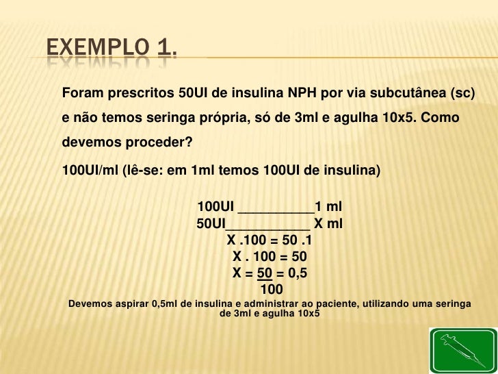 Calculo de Medicação- Peofº Gilberto de Jesus Calculo de Medicação- Peofº Gilberto de Jesus