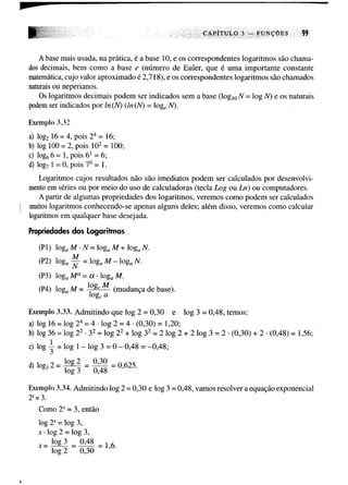 Calculo funçoes de uma e varias variaveis