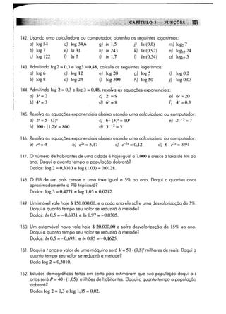 Calculo funçoes de uma e varias variaveis