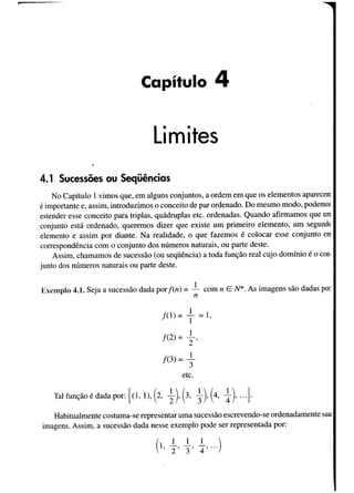 Calculo funçoes de uma e varias variaveis