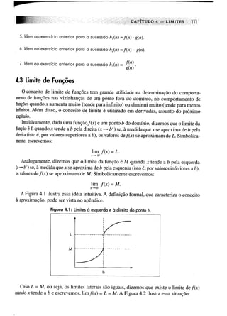 Calculo funçoes de uma e varias variaveis