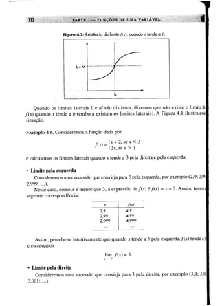 Calculo funçoes de uma e varias variaveis