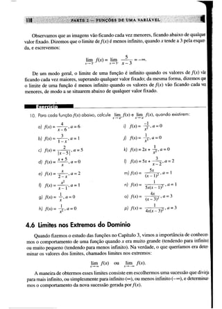 Calculo funçoes de uma e varias variaveis