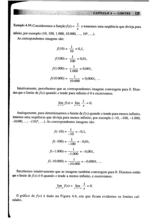 Calculo funçoes de uma e varias variaveis