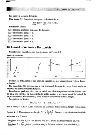 Calculo funçoes de uma e varias variaveis