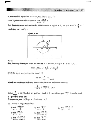 Calculo funçoes de uma e varias variaveis