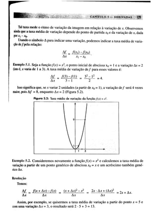 Calculo funçoes de uma e varias variaveis