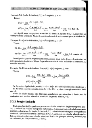 Calculo funçoes de uma e varias variaveis